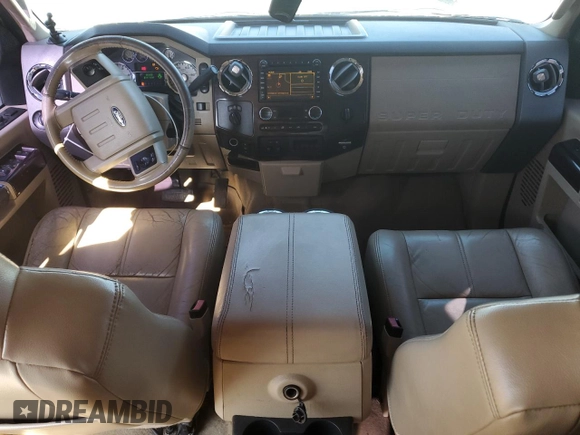 2010 Ford F-250 XL with VIN 1FTSW2BRXAEA35714, listed as a Copart auction lot 52206405 with Not provided miles and Salvage title. Bid and sale history available at DreamBid. Image 8.