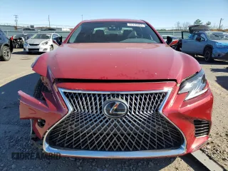 2018 Lexus LS with VIN JTHC51FF8J5003277, listed as a Copart auction lot 77410384 with 36,068 mi miles and Salvage Title. Bid and sale history available at carsss.com. Image 5.