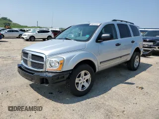 2004 Dodge Durango Limited with VIN 1D8HD58D74F238363, listed as a Copart auction lot 59510235 with 235,587 mi miles and Non repairable. Bid and sale history available at DreamBid. Image 1.