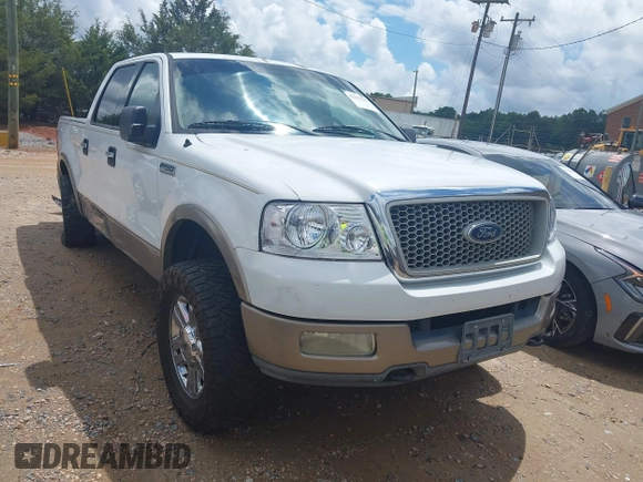 2004 Ford F-150 XLT with VIN 1FTPW145X4KC62501, listed as a IAAI auction lot 42252347 with 230,973 mi miles and . Bid and sale history available at DreamBid. Image 1.