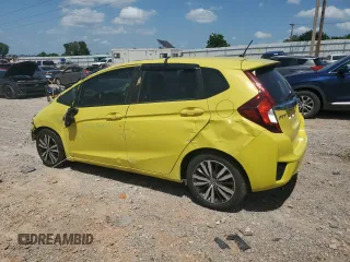 2015 Honda Fit EX-L z VIN 3HGGK5H8XFM767023, wystawiony jako Copart lot #62157155 z przebiegiem Nie podano mil oraz Szkoda całkowita • Salvage title. Historia ofert i sprzedaży dostępna na DreamBid. Obrazek 2.