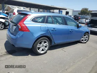 2015 Volvo V60 T5 Drive-E Premier with VIN YV140MEK2F1234446, listed as a Copart auction lot 64324364 with 82,064 mi miles and Salvage Title. Bid and sale history available at carsss.com. Image 3.