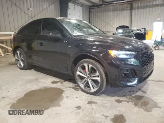 2024 Audi Q5 Sportback S line Prestige with VIN WA16AAFY1R2035846, listed as a Copart auction lot 56561145 with 11,118 mi miles and Salvage title. Bid and sale history available at DreamBid. Image 4.