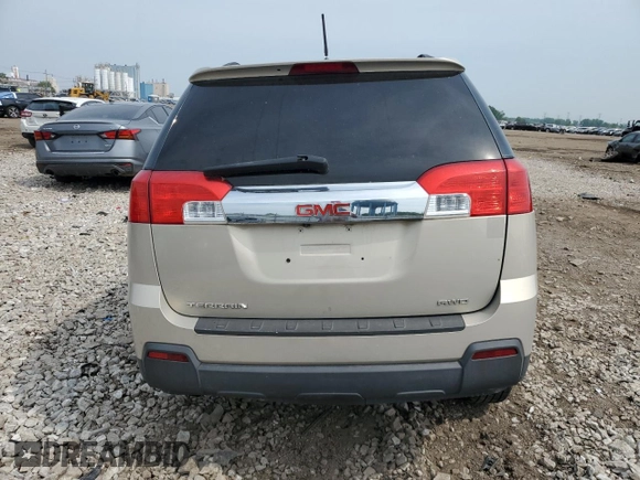 2011 GMC Terrain SLE-2 with VIN 2CTFLTECXB6292812, listed as a Copart auction lot 60853525 with Not provided miles and Salvage title. Bid and sale history available at DreamBid. Image 6.