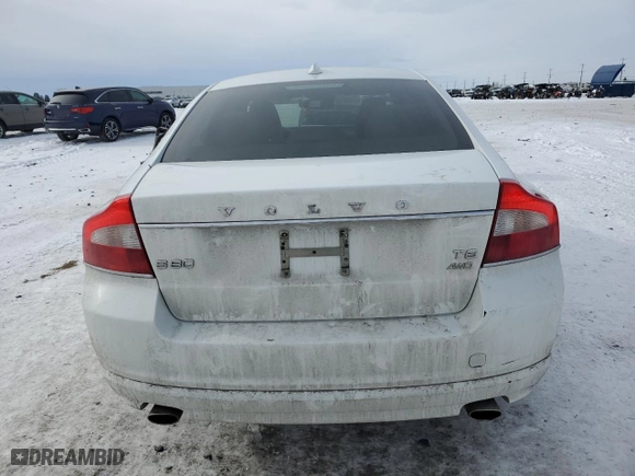 2012 Volvo S80 3.0L with VIN YV1902AH4C1152198, listed as a Copart auction lot 44848235 with NaN miles and Salvage Title. Bid and sale history available at carsss.com. Image 6.