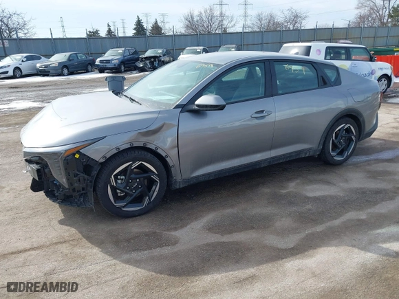 2025 Kia K4 EX with VIN 3KPFU4DEXSE007673, listed as a IAAI auction lot 41606959 with 19,969 mi miles. Bid and sale history available at carsss.com. Image 18.