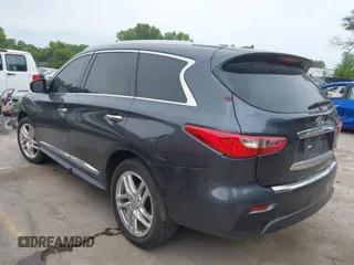 2013 Infiniti JX35 z VIN 5N1AL0MM4DC347324, wystawiony jako IAAI lot #42489374 z przebiegiem 191 122 mil mil oraz . Historia ofert i sprzedaży dostępna na DreamBid. Obrazek 3.