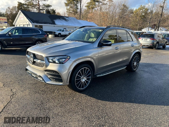 2022 Mercedes-Benz GLE 450 with VIN 4JGFB5KB0NA627391, listed as a Copart auction lot 43425495 with 85,249 mi miles and Clean title. Bid and sale history available at DreamBid. Image 2.