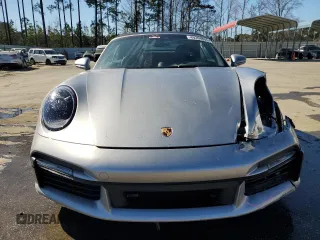 2021 Porsche 911 Turbo S with VIN WP0CD2A95MS263671, listed as a Copart auction lot 49399805 with 0 mi miles and Salvage Title. Bid and sale history available at carsss.com. Image 5.