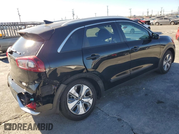 2019 Kia Niro LX with VIN KNDCB3LC0K5341113, listed as a Copart auction lot 79472554 with 44,313 mi miles and Salvage Title. Bid and sale history available at carsss.com. Image 3.