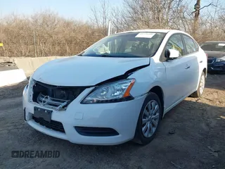 2015 Nissan Sentra S with VIN 3N1AB7AP6FY357106, listed as a IAAI auction lot 41773210 with 138,621 mi miles. Bid and sale history available at carsss.com. Image 6.