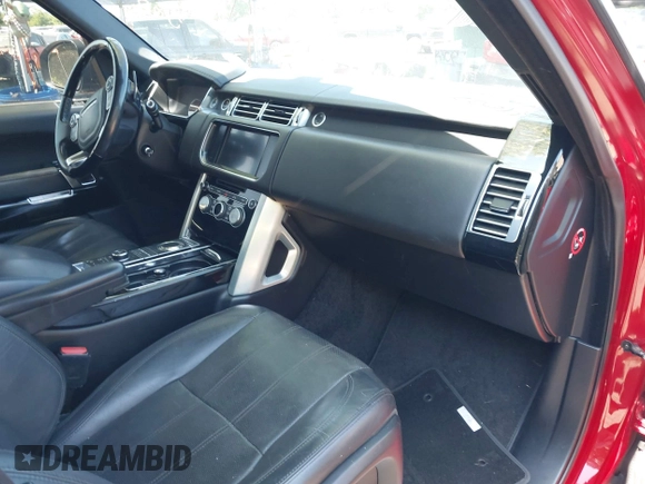 2016 Land Rover Range Rover HSE with VIN SALGS2VF6GA269683, listed as a IAAI auction lot 42402277 with 76,520 mi miles and . Bid and sale history available at DreamBid. Image 5.