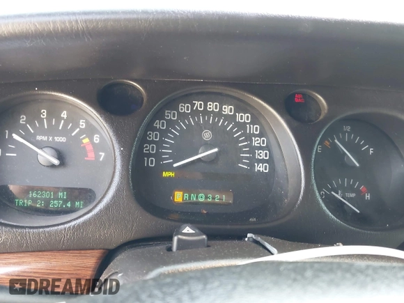 2004 Buick LeSabre Custom with VIN 1G4HP54K74U144842, listed as a IAAI auction lot 42049951 with 162,301 mi miles and . Bid and sale history available at DreamBid. Image 7.