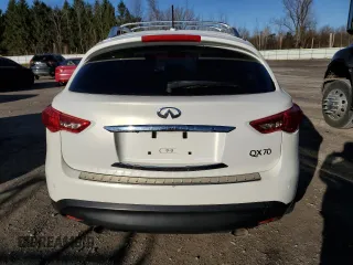 2014 Infiniti QX70 с VIN JN8CS1MW2EM411268, выставлен на аукционе Copart как лот 49371255 с пробегом 181 649 миль миль и Списание • Salvage title. История ставок и продаж доступна на DreamBid. Изображение 6.