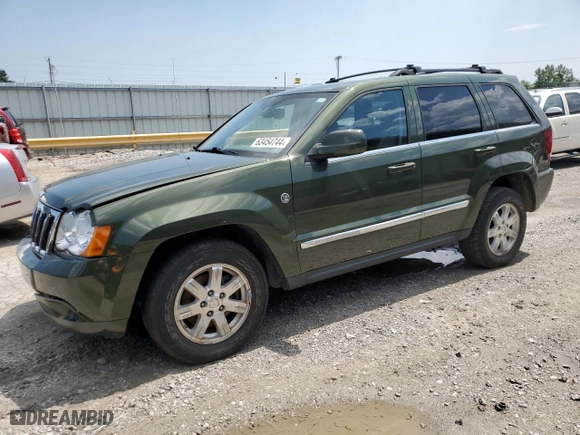 2009 Jeep Grand Cherokee Limited with VIN 1J8HR58P49C511027, listed as a Copart auction lot 63454744 with 145,623 mi miles and Salvage Title. Bid and sale history available at carsss.com. Image 1.