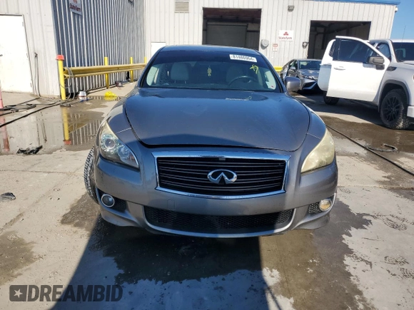 2011 Infiniti M37 with VIN JN1BY1AP2BM326416, listed as a Copart auction lot 81486964 with 168,804 mi miles and Salvage Title. Bid and sale history available at carsss.com. Image 5.
