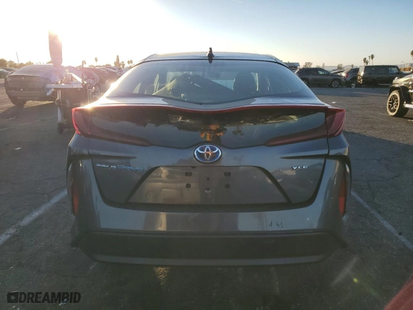 2022 Toyota Prius Prime LE with VIN JTDKAMFP0N3208001, listed as a Copart auction lot 88774015 with 33,603 mi miles and Salvage Title. Bid and sale history available at carsss.com. Image 6.