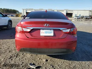 2014 Hyundai Sonata GLS with VIN 5NPEB4AC6EH845512, listed as a Copart auction lot 48695505 with 109,611 mi miles and Salvage Title. Bid and sale history available at carsss.com. Image 6.