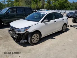 2018 Kia Rio LX with VIN 3KPA24AB3JE048087, listed as a Copart auction lot 50794595 with 75,807 mi miles and Salvage Title. Bid and sale history available at carsss.com. Image 1.