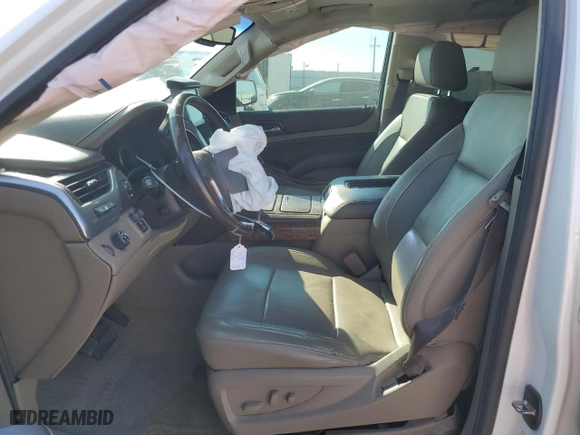 2017 Chevrolet Suburban Premier with VIN 1GNSCJKC9HR320316, listed as a Copart auction lot 75221404 with 161,495 mi miles and Salvage Title. Bid and sale history available at carsss.com. Image 7.