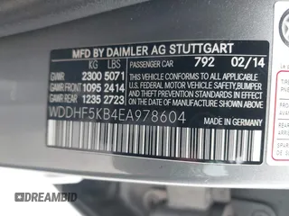 2014 Mercedes-Benz E 350 Sport с VIN WDDHF5KB4EA978604, выставлен на аукционе IAAI как лот 42207547 с пробегом 109 138 миль миль и . История ставок и продаж доступна на DreamBid. Изображение 9.