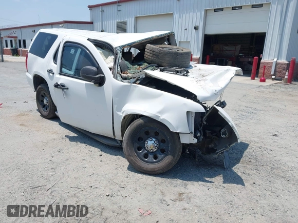 2013 Chevrolet Tahoe Commercial with VIN 1GNLC2E08DR216213, listed as a IAAI auction lot 37406061 with Not provided miles and . Bid and sale history available at DreamBid. Image 1.
