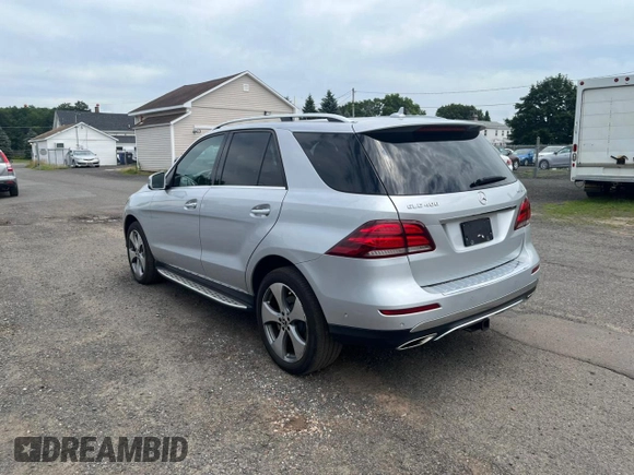2019 Mercedes-Benz GLE 400 with VIN 4JGDA5GB2KB209598, listed as a Copart auction lot 63654815 with 91,075 mi miles and Clean title. Bid and sale history available at DreamBid. Image 2.
