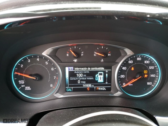 2019 Chevrolet Traverse RS with VIN 1GNERJKW3KJ307959, listed as a Copart auction lot 45130605 with 141,636 mi miles and Salvage Title. Bid and sale history available at carsss.com. Image 9.