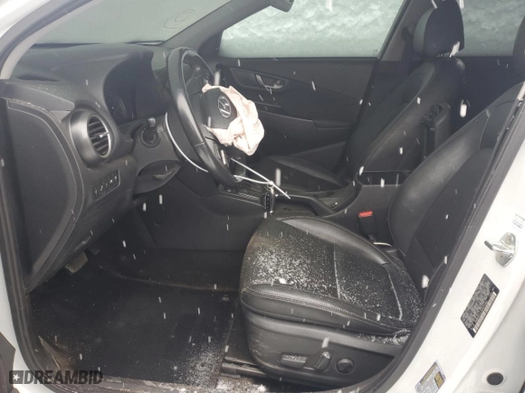 2021 Hyundai Kona Ultimate with VIN KM8K5CA57MU634082, listed as a Copart auction lot 88089035 with 94,263 mi miles and Salvage Title. Bid and sale history available at carsss.com. Image 7.