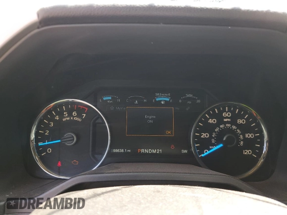 2015 Ford F-150 XLT with VIN 1FTEW1EG0FKD89591, listed as a Copart auction lot 64042555 with 98,638 mi miles and Salvage title. Bid and sale history available at DreamBid. Image 9.