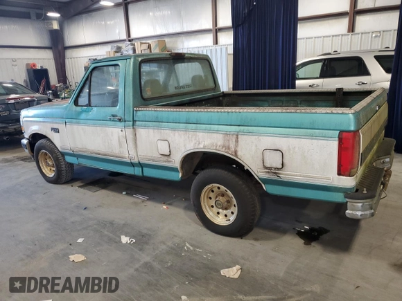1995 Ford F-150 with VIN 1FTEF15NXSNA26819, listed as a Copart auction lot 42592425 with 257,657 mi miles and Non Repairable. Bid and sale history available at carsss.com. Image 2.