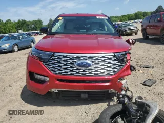 2022 Ford Explorer Platinum с VIN 1FM5K8HC9NGA75383, выставлен на аукционе Copart как лот 54702175 с пробегом 65 848 миль миль и Списание • Salvage title. История ставок и продаж доступна на DreamBid. Изображение 5.
