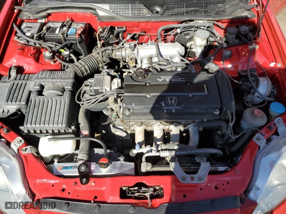 2000 Honda Civic Si with VIN 1HGEM115XYL042004, listed as a Copart auction lot 45017185 with 148,245 mi miles and Salvage Title. Bid and sale history available at carsss.com. Image 11.