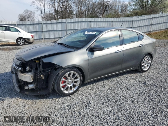2013 Dodge Dart Limited with VIN 1C3CDFCHXDD703341, listed as a Copart auction lot 48867295 with 113,852 mi miles and Salvage Title. Bid and sale history available at carsss.com. Image 1.