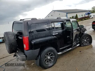 2007 Hummer H3 SUV with VIN 5GTDN13E078120322, listed as a Copart auction lot 72453664 with 238,263 mi miles and Non Repairable. Bid and sale history available at carsss.com. Image 3.