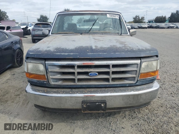 1992 Ford F-150 with VIN 2FTEF14YXNCA34022, listed as a Copart auction lot 70896874 with 178,733 mi miles and Clean Title. Bid and sale history available at carsss.com. Image 5.