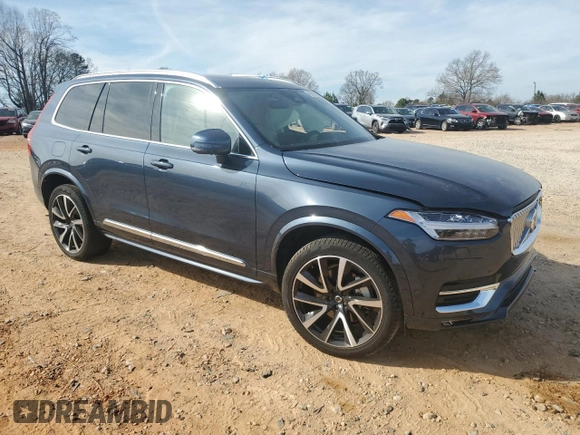 2023 Volvo XC90 Plus with VIN YV4062PN0P1907117, listed as a Copart auction lot 49658685 with 24,392 mi miles and Salvage Title. Bid and sale history available at carsss.com. Image 4.
