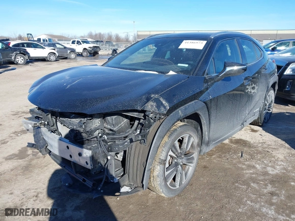 2020 Lexus UX with VIN JTHP9JBH1L2033268, listed as a IAAI auction lot 41386973 with 36,457 mi miles. Bid and sale history available at carsss.com. Image 18.