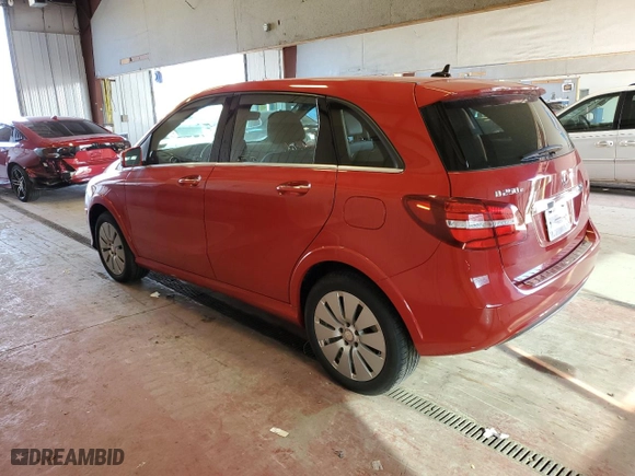 2016 Mercedes-Benz B-Class with VIN WDDVP9AB0GJ009622, listed as a Copart auction lot 69937823 with NaN miles. Bid and sale history available at carsss.com. Image 2.