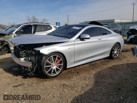 2016 Mercedes-Benz S 63 AMG with VIN WDDXJ7JB6GA011809, listed as a Copart auction lot 53154455 with 73,572 mi miles and Salvage Title. Bid and sale history available at DreamBid. Image 1.