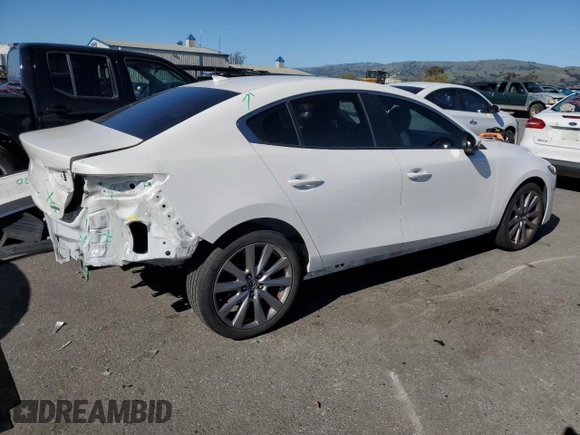 2019 Mazda 3 Preferred with VIN 3MZBPADL9KM105583, listed as a Copart auction lot 48248385 with 36,420 mi miles and Salvage Title. Bid and sale history available at DreamBid. Image 3.