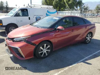 2019 Toyota Mirai with VIN JTDBVRBD8KA006253, listed as a Copart auction lot 52727005 with 63,934 mi miles and Salvage title. Bid and sale history available at DreamBid. Image 1.