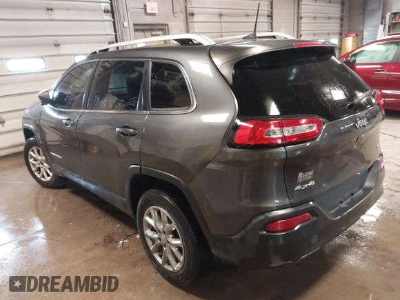 2017 Jeep Cherokee Latitude with VIN 1C4PJMCB6HW648564, listed as a IAAI auction lot 41987580 with 67,024 mi miles. Bid and sale history available at carsss.com. Image 3.