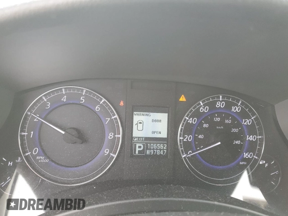 2011 Infiniti EX Journey с VIN JN1AJ0HP0BM801951, выставлен на аукционе Copart как лот 50024915 с пробегом 106 562 миль миль и Списание • Salvage title. История ставок и продаж доступна на DreamBid. Изображение 9.