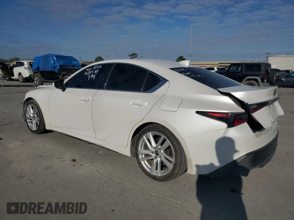 2022 Lexus IS 300 z VIN JTHCA1D2XN5120103, wystawiony jako Copart lot #48674295 z przebiegiem 64 947 mil mil oraz Szkoda całkowita • Salvage title. Historia ofert i sprzedaży dostępna na DreamBid. Obrazek 2.