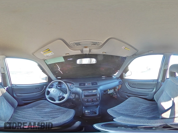 2001 Honda CR-V LX with VIN JHLRD174X1S014815, listed as a Copart auction lot 75460654 with 221,392 mi miles and Salvage Title. Bid and sale history available at carsss.com. Image 14.