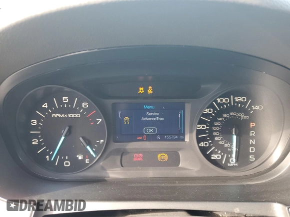 2014 Ford Edge SEL with VIN 2FMDK3JC5EBA91581, listed as a Copart auction lot 46367775 with 155,734 mi miles and Salvage Title. Bid and sale history available at carsss.com. Image 9.