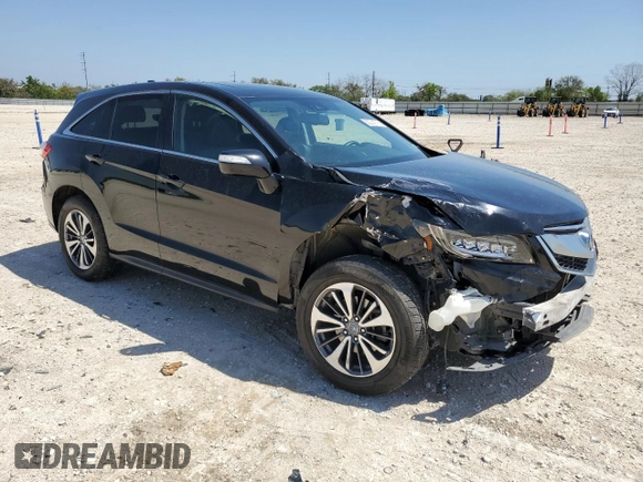 2017 Acura RDX w/Advance Pkg with VIN 5J8TB3H76HL003085, listed as a Copart auction lot 50274775 with 62,450 mi miles and Salvage Title. Bid and sale history available at carsss.com. Image 4.