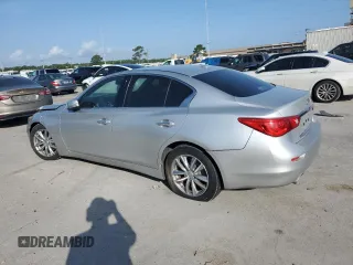 2015 Infiniti Q50 Premium with VIN JN1BV7AP5FM339145, listed as a Copart auction lot 59925625 with 152,396 mi miles and Clean title. Bid and sale history available at DreamBid. Image 2.