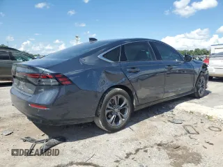 2023 Honda Accord EX-L с VIN 1HGCY2F60PA005542, выставлен на аукционе Copart как лот 62561265 с пробегом 48 591 миль миль и Списание • Salvage title. История ставок и продаж доступна на DreamBid. Изображение 3.
